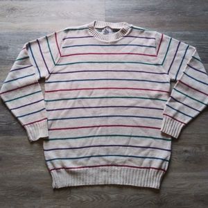 *new listing* 1980s Vintage Striped Sweater 1970s